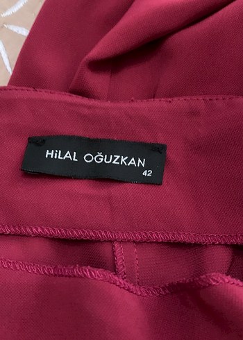 Kadın Pembe Uzun Krep Pantolon - Görsel 2