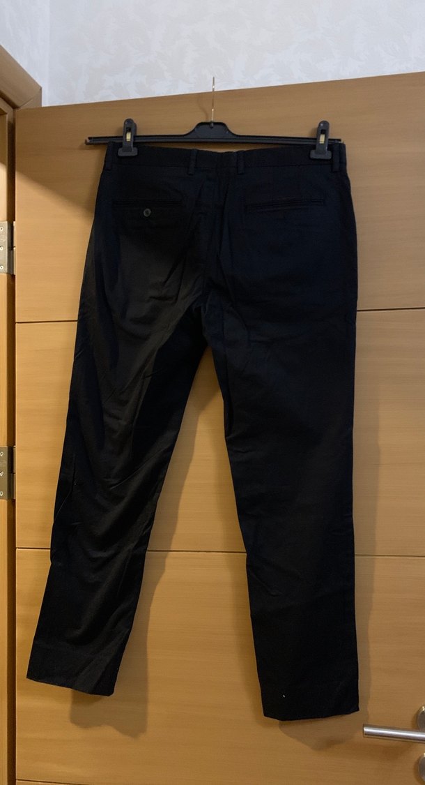 Siyah Erkek Kumaş Pantolon - Görsel 3