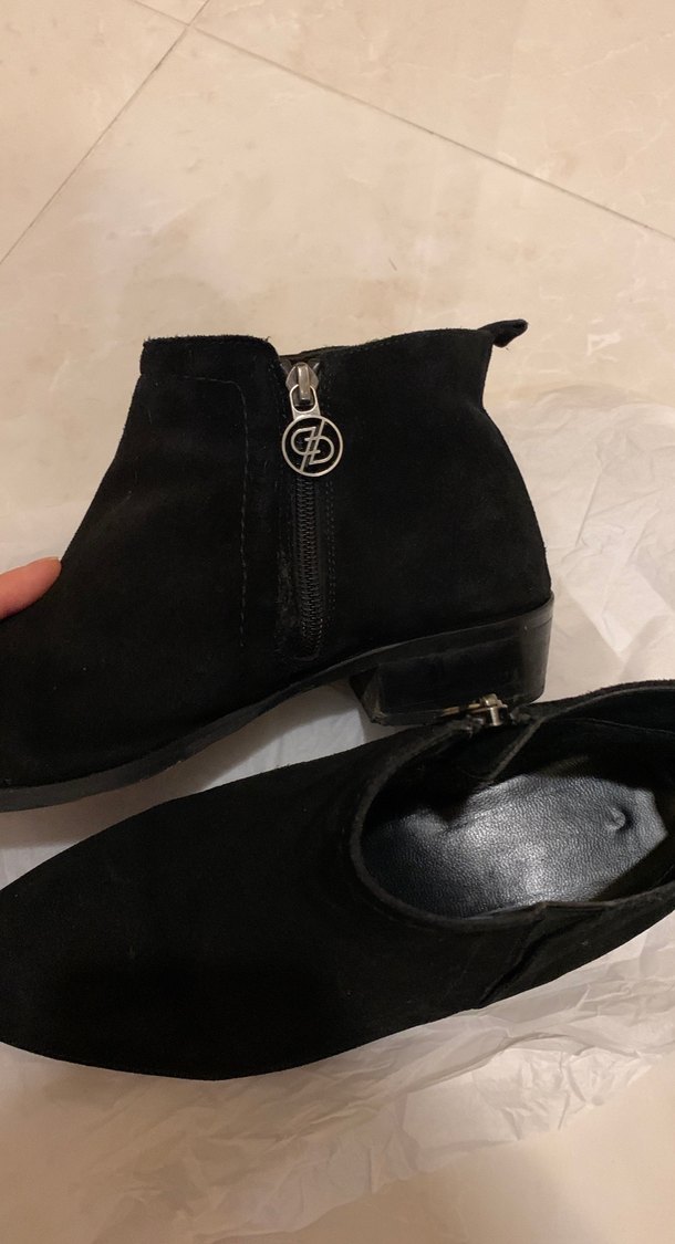 Siyah Süet Bot - Görsel 2