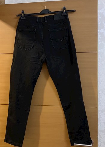 Erkek Siyah Denim Pantolon - Görsel 3