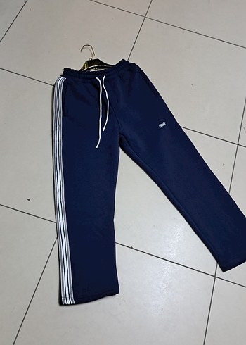 Lacivert Çizgili Erkek Eşofman Altı - Görsel 2