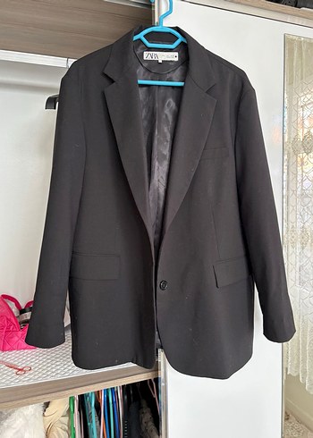 Zara siyah blazer ceket - Görsel 3