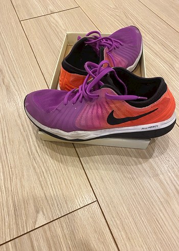 Renkli Kadın Spor Ayakkabısı Wedge Topuklu - Görsel 2