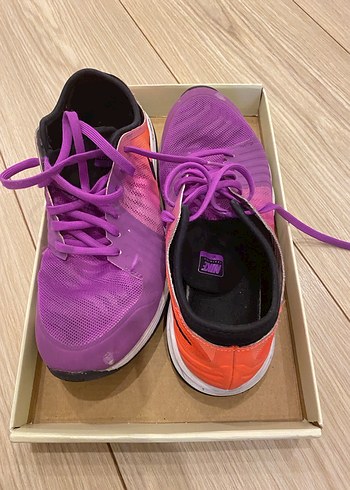 Renkli Kadın Spor Ayakkabısı Wedge Topuklu - Görsel 3