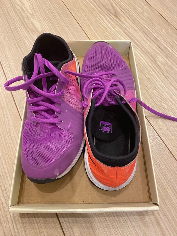 Renkli Kadın Spor Ayakkabısı Wedge Topuklu - Görsel 3