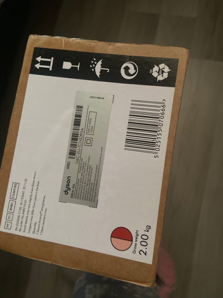 DYSON Pembe Renkli Saç Düzleştirici - Görsel 4