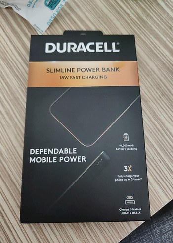 Duracell Power Bank Charge 10.000 mah - Görsel 2