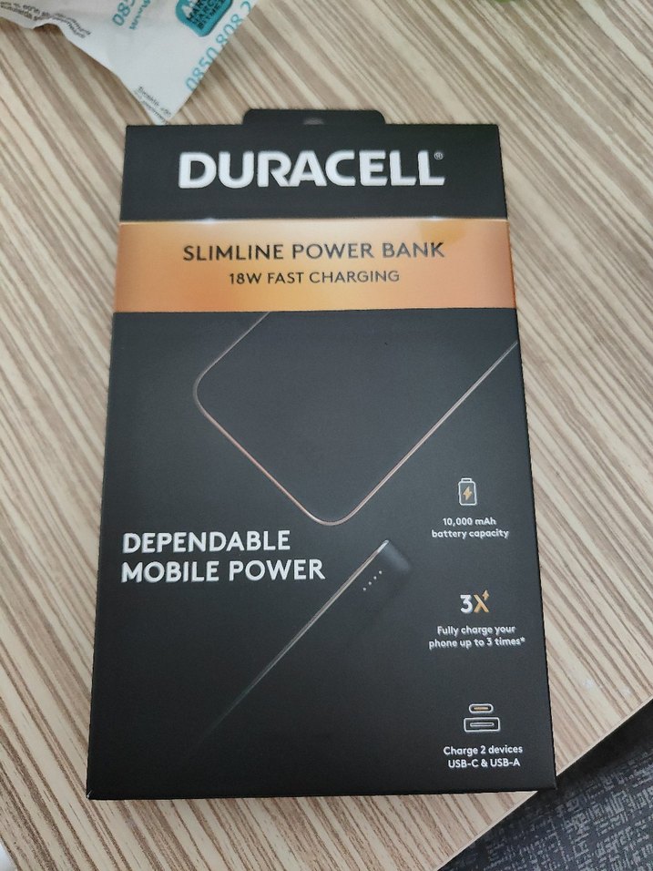 Duracell Power Bank Charge 10.000 mah - Görsel 2