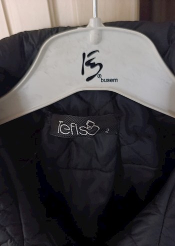 Siyah Düğmeli Kadın Ceket - Görsel 2