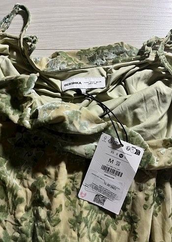 Bershka mini tül kadife elbise - Görsel 5