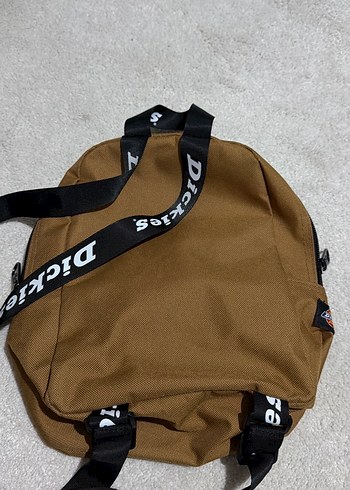 Dickies Kahverengi Fermuarlı Sırt Çantası - Görsel 3