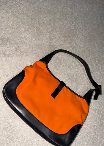 Gucci Turuncu Deri Kadın Omuz Çantası - Görsel 4