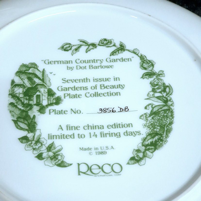 Çiçek Desenli Renkli Dekoratif Tabak Seti - Görsel 5