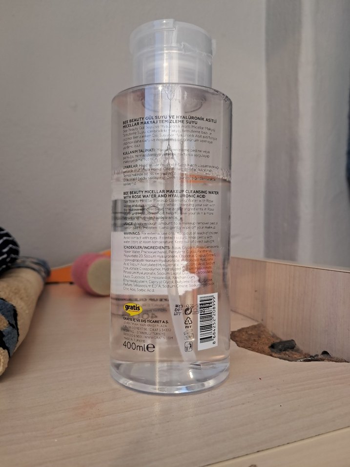 Bee Beauty Micellar Makyaj Temizleme Suyu 400 ml - Görsel 2