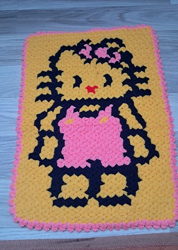 Renkli Hello Kitty Banyo Süngeri - Görsel 3