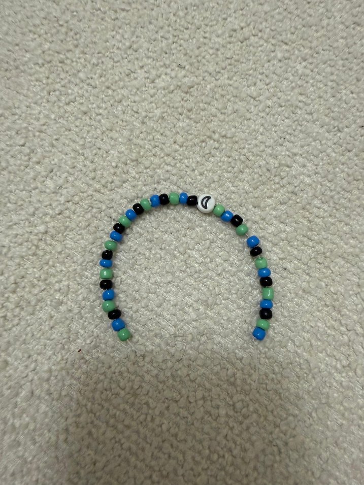 Turkuaz Boncuklu Kadın Bileklik - Görsel 2