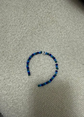 Lacivert Boncuklu Kadın Bileklik - Görsel 2