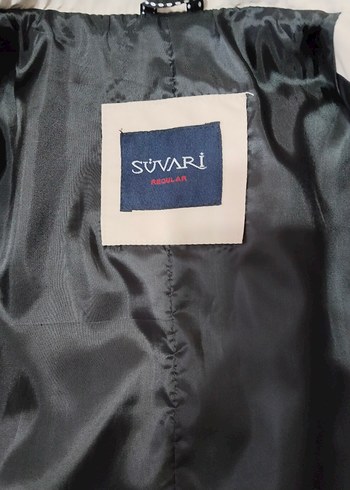 suvari Bej Düğmeli erkek Trençkot - Görsel 7