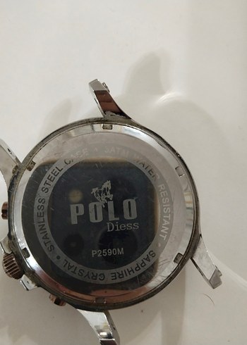 Polo Diess Erkek Klasik Saat Altın Renk - Görsel 3