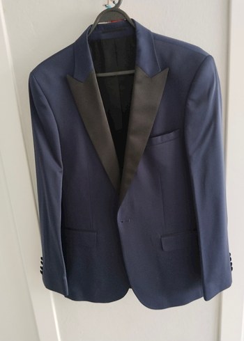 Klasik Lacivert Erkek Takım Ceketi - Görsel 5