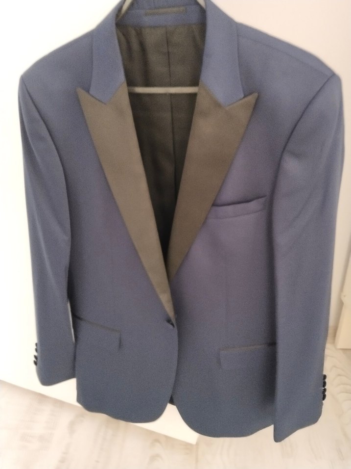 Klasik Lacivert Erkek Takım Ceketi - Görsel 2