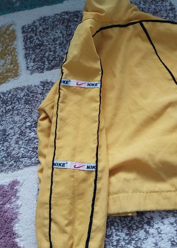 Sarı Fermuarlı Erkek Street Wear Mont - Görsel 4