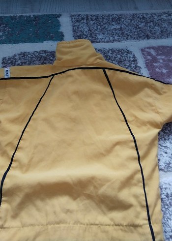 Sarı Fermuarlı Erkek Street Wear Mont - Görsel 3