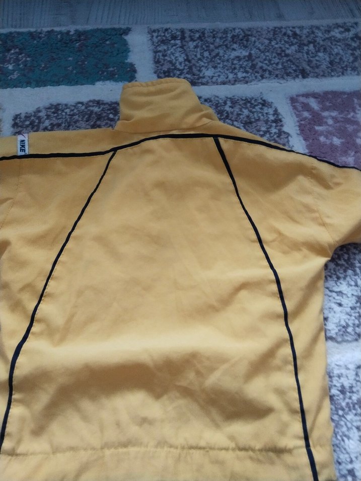 Sarı Fermuarlı Erkek Street Wear Mont - Görsel 3