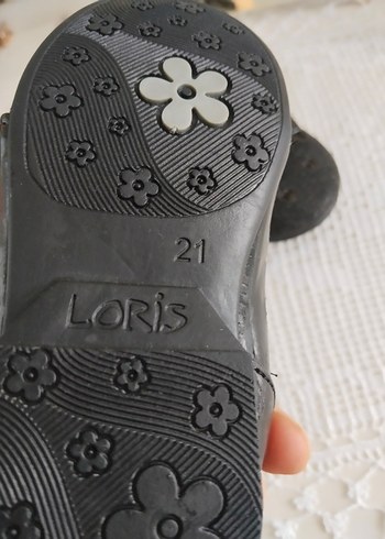 Kız Çocuk Siyah Kemerli Yılan Desenli Babet - Görsel 3