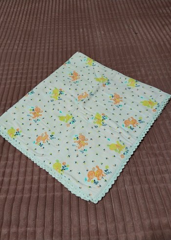 Nakışlı Pastel Renkli Çocuk Battaniyesi - Görsel 4