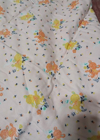 Nakışlı Pastel Renkli Çocuk Battaniyesi - Görsel 3