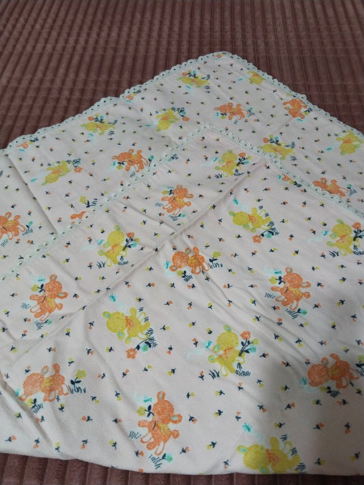 Nakışlı Pastel Renkli Çocuk Battaniyesi - Görsel 2