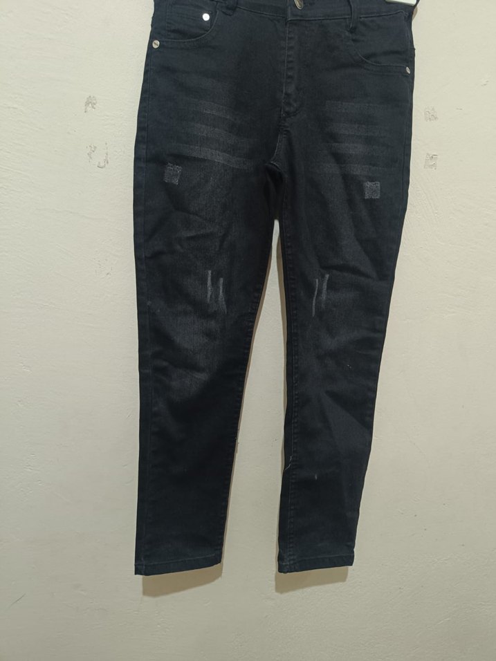 siyah Regular Fit  Pantolon - Görsel 2