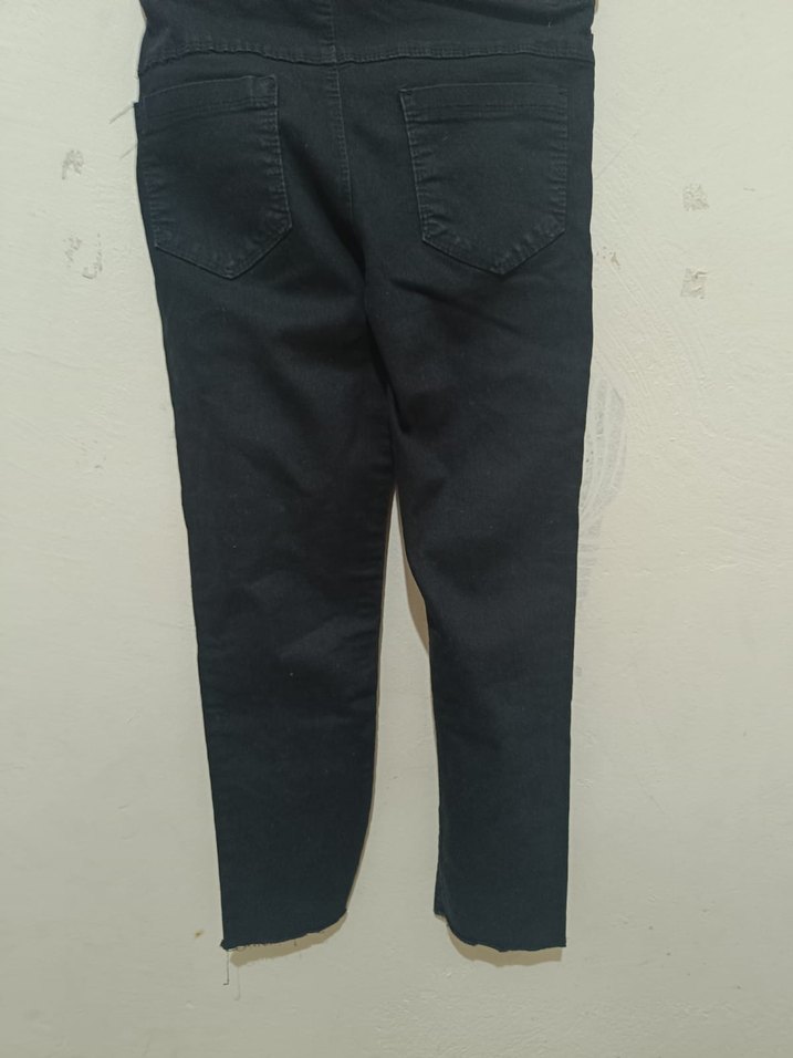 Erkek Çocuk Siyah Elastik Bel Denim Pantolon - Görsel 2