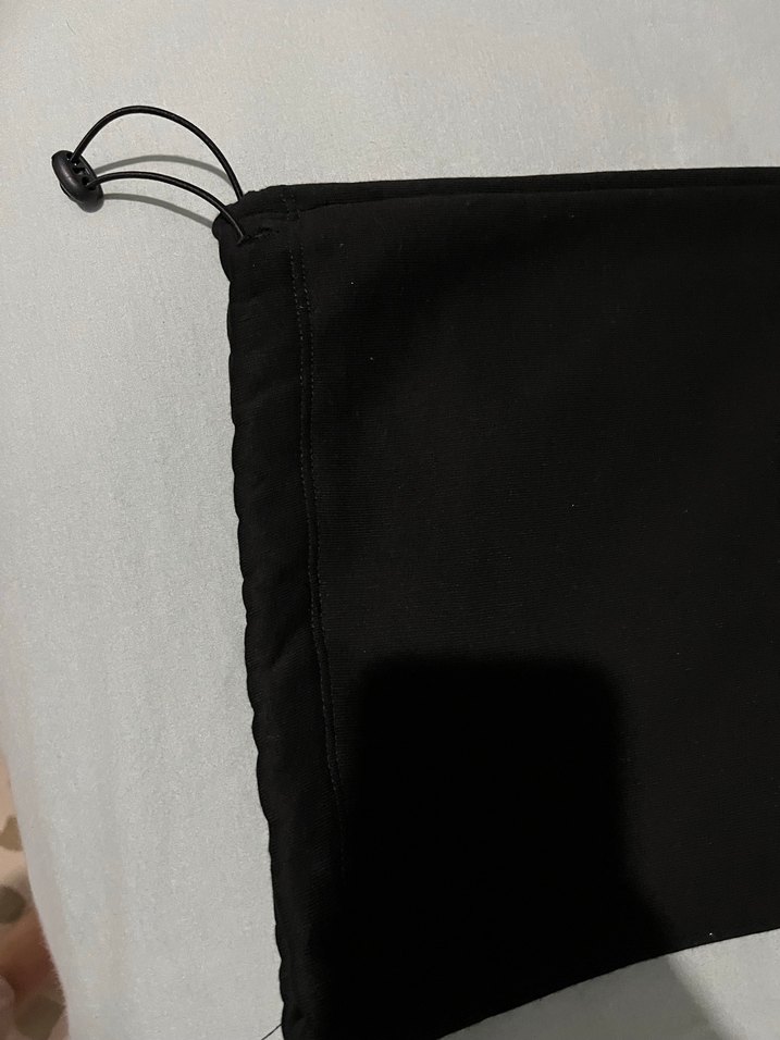 Siyah Rahat Kesim Kadın Eşofman Altı void - Görsel 2