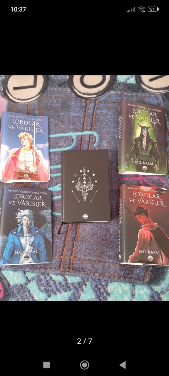 Lordlar ve Varisler - N.G. Kabal imzalı kitap - Görsel 2