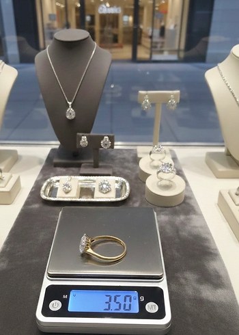 14K Altın 6 Tırnak Tektaş Yüzük - Görsel 4