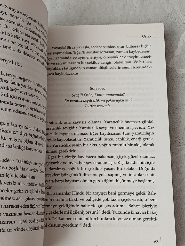 Osho - Kendini Bulmak Kitabı - Görsel 3