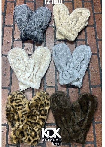 Peluş Patili Eldiven - Görsel 5
