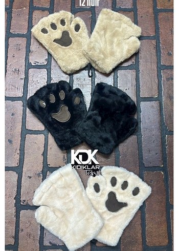 Peluş Patili Eldiven - Görsel 3