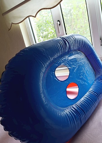 Gölgelikli bebek simidi ve deniz ayakkabısı - Görsel 3