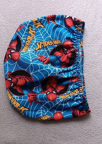 Spider-Man yarım kollu fermuarlı mayo - Görsel 4