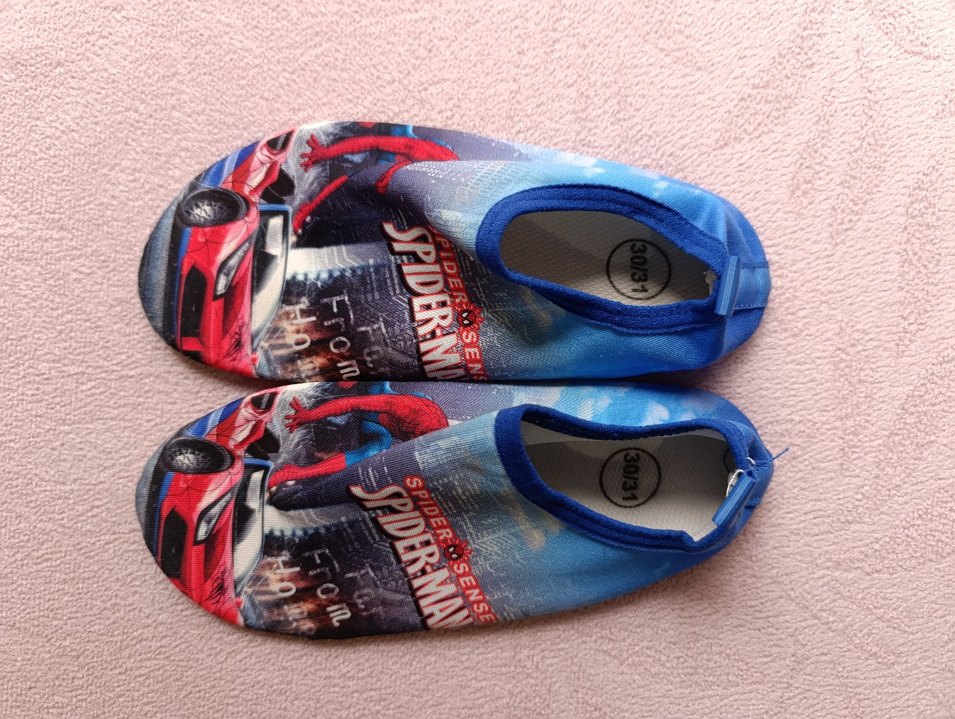 Spider-Man yarım kollu fermuarlı mayo - Görsel 5