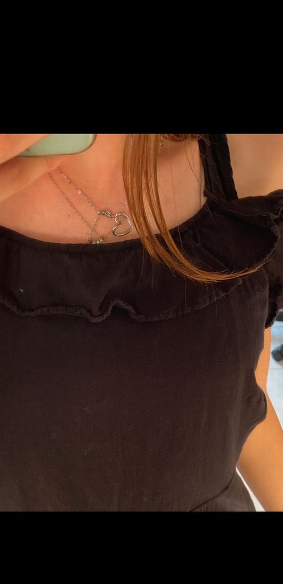 Siyah Keten Askılı Kadın Tulum - Görsel 3