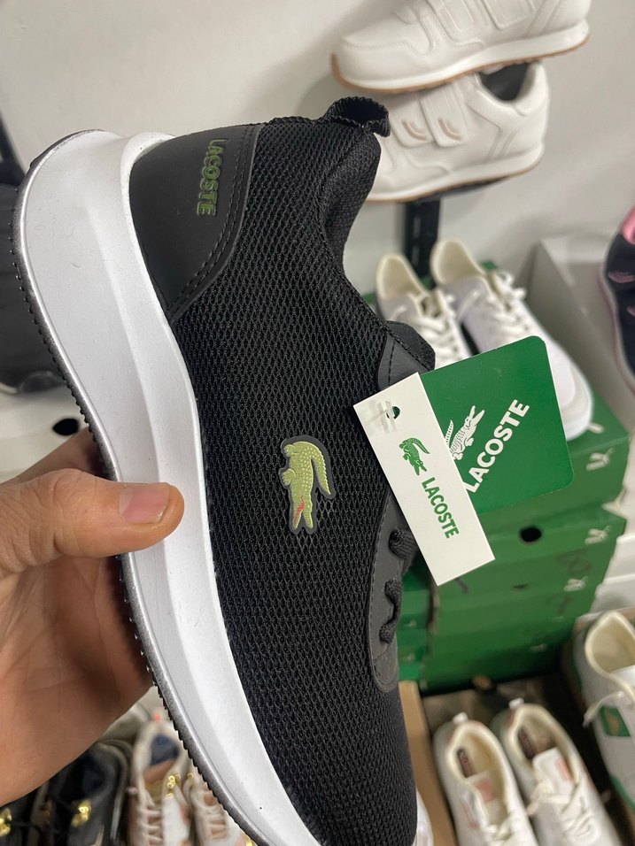 Siyah Gri Bağcıklı Kadın Spor Ayakkabı - Görsel 2