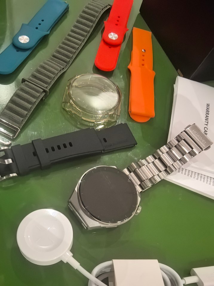 Huawei Gt3 Pro Titanyum Gri Metal Kordonlu Akıllı Saat - Görsel 3