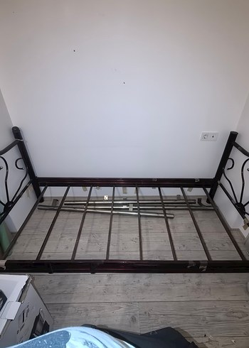 Acil 90x200 metal karyola ranza - Görsel 2