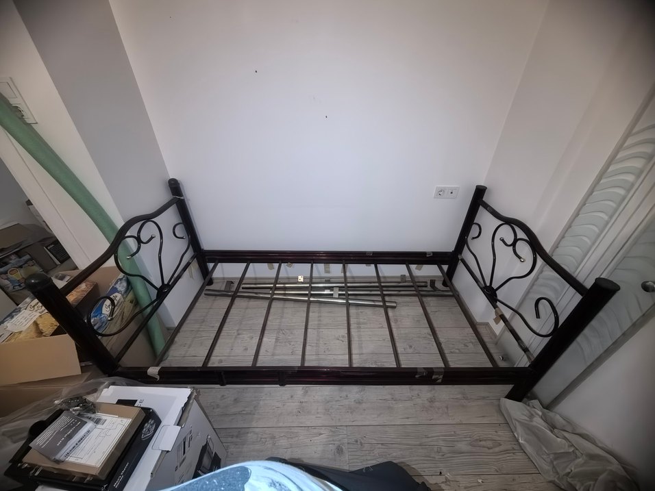 Acil 90x200 metal karyola ranza - Görsel 2