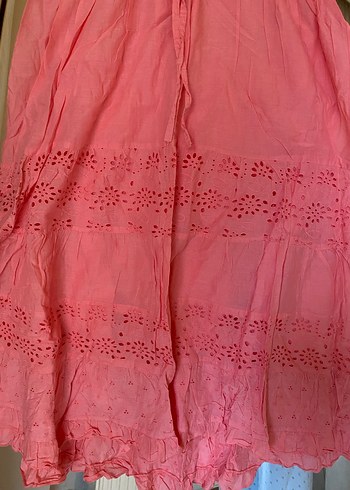 Pembe  elbise - Görsel 3