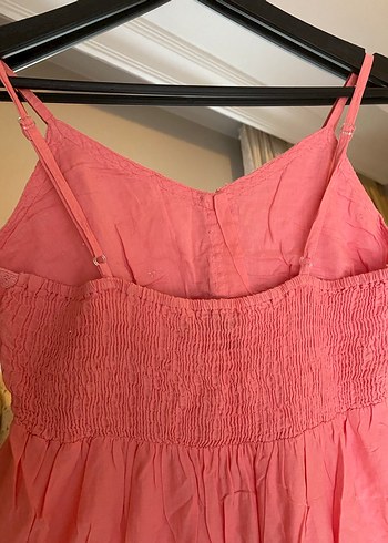 Pembe  elbise - Görsel 5